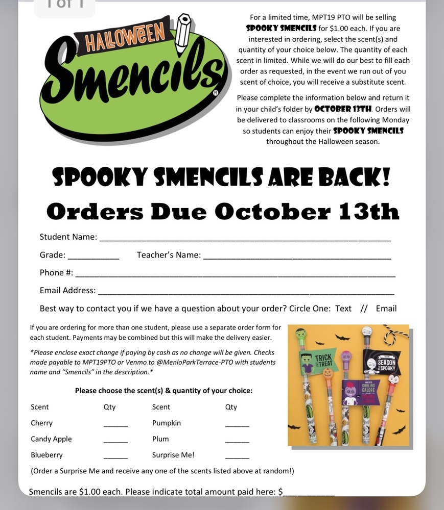 PTO SPOOKY SMENCILS Sale