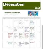 December Spirit Days